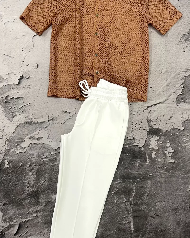 Cuban Culture Summer Set -Rust Orange