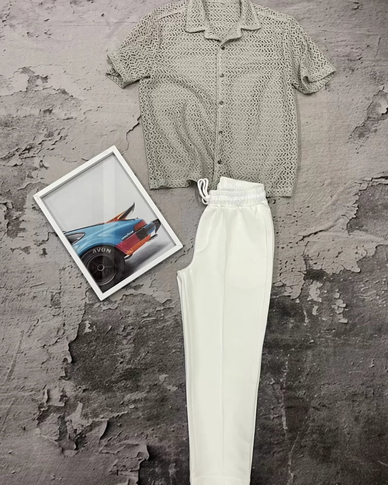Cuban Culture Summer Set - Silver Grey