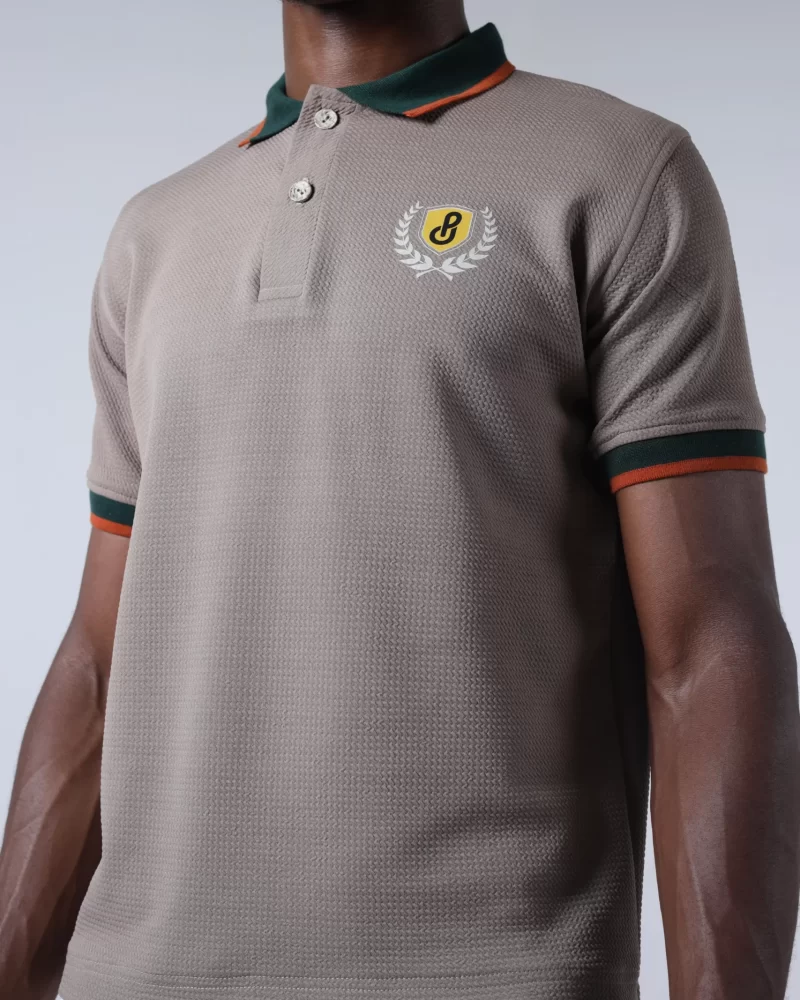 The Polo Tee - Stone