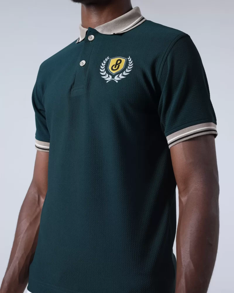 The Polo Tee - Collegiate