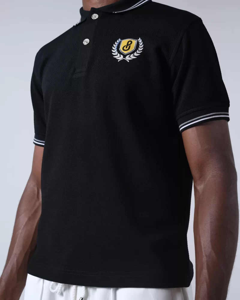 The Polo Tee - Black