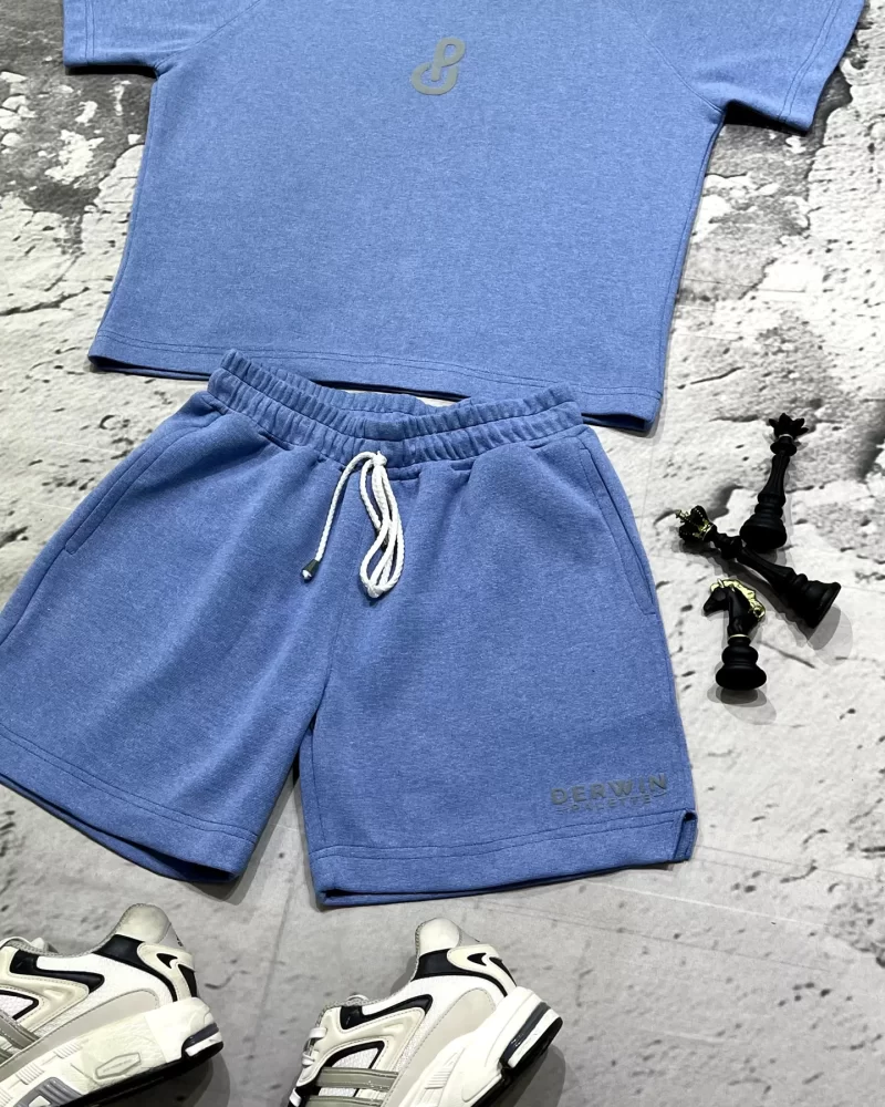 The Benchmark Sky Blue Set - Shorts