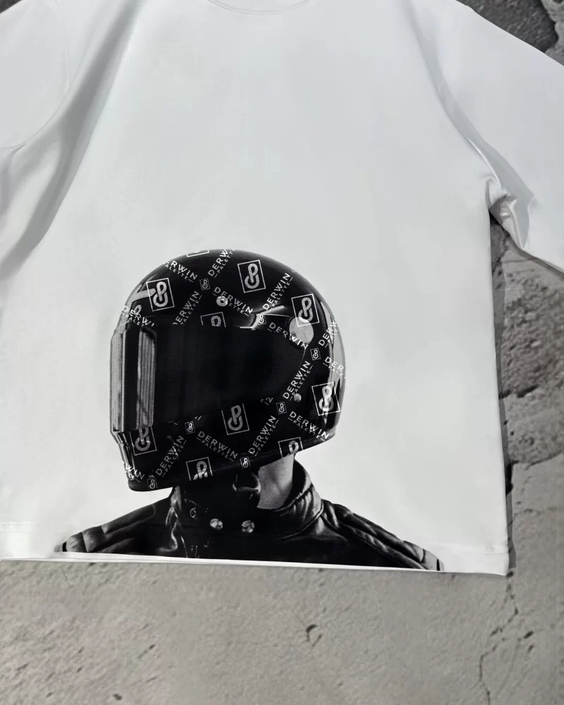 Biker Helmet Monogram
