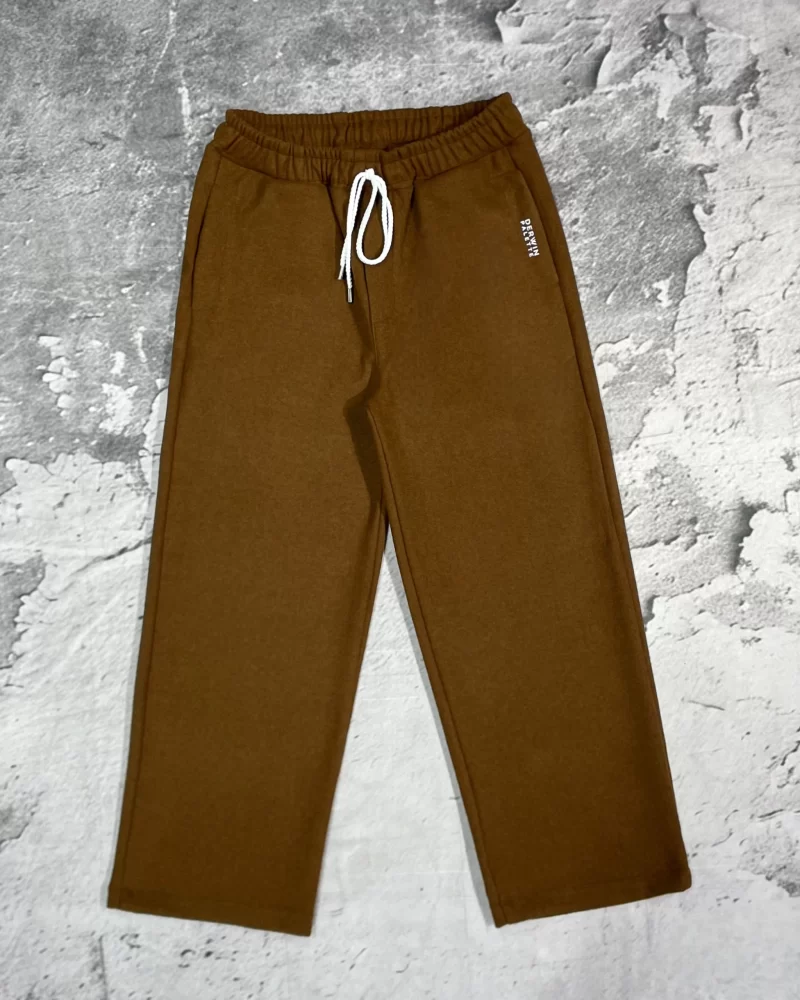 Coffee Wide Leg Pants